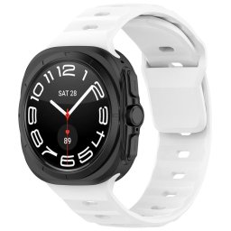 Curea pentru Samsung Galaxy Watch Ultra 47mm - Techsuit Watchband (W055) - White