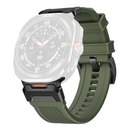 Curea pentru Samsung Galaxy Watch Ultra 47mm - Techsuit Watchband (W068) - Green / Black