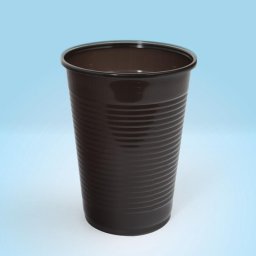 Accesorii birotica Pahare din plastic, 200ml, 100buc/set, Office Products - maro