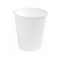 Accesorii birotica Pahare carton 250ml, 100buc/set, Office Products - albe