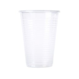 Accesorii birotica Pahare din plastic, 200ml, 100buc/set, termice - bauturi calde, Office Products - albastru transpare