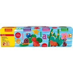 Plastilina modelaj 4 culori speciale x 140G Eberhard Faber
