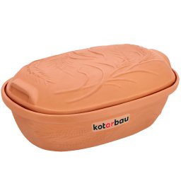 Oală romană ovală de faianță 4,5l