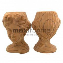 Matrita Ghiveci Cap Dama, 2 Piese – 35cm
