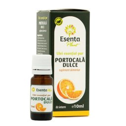 Ulei esential pur portocala dulce 10 ml Esenta Plant