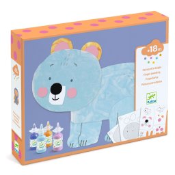 Joc creativ de pictat pentru cei mici explorare prin culoare, djeco
