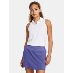 Women's tank top Under Armour UA Playoff SL Polo-WHT - Women's