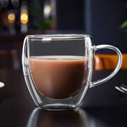Cana Cafea cu Pereti Dubli 250 ml
