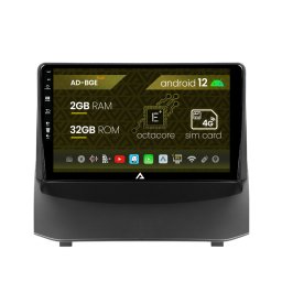 Navigatie Ford Fiesta (2009-2012), Android 12, E-Octacore 2GB RAM + 32GB ROM, 9 Inch - AD-BGE9002+AD-BGRKIT131-0912