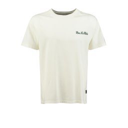 Key Largo Tricou 'KLVIVE LA VIDA' verde / alb
