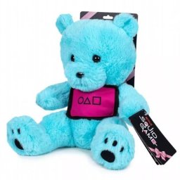 Squid Game: ursuleț de pluș în tricou Squid Game - 28 cm