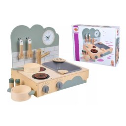 Eichhorn: bucătărie de lemn, versiune de masă cu 10 accesorii