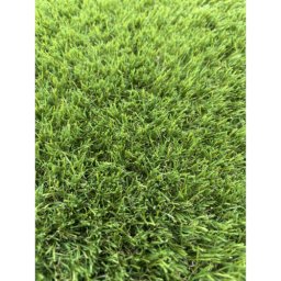 MOSTRA Gazon Artificial Jakarta, Inaltime Fir 30 mm, Marime max. 50 x 50 cm, Verde cu Insertii Fire Iarba Uscata, Antialergic, Polipropilena, Curte, Terasa, Balcon, Piscina, Loc de Joaca, Gradinita