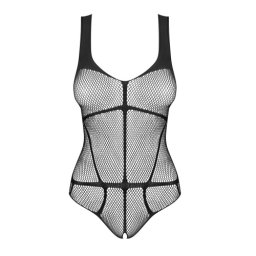 Obsessive Body Sexy din Plasa cu Design de Harnasament B336 Small-Large