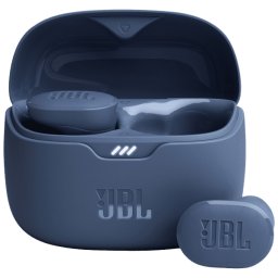 Tune Buds, True wireless, Active Noise Cancelling, Bluetooth, 4 Microfoane, Autonomie 48H, IP54, Albastru