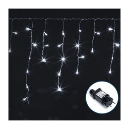 Aigostar -LED Ghirlandă decorativă cu LED pentru exterior 300xLED/6W/230V 15x0,6m IP44 alb rece