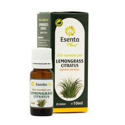Ulei esential pur de lemongrass 10 ml Esenta Plant