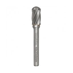 Makita - B-52766-10 - Set 10 freze carburi metalice, 6 mm, forma C (cilindrica cu cap sferic)