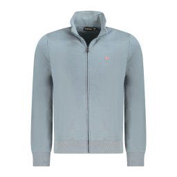 Napapijri Hanorac fara gluga cu fermoar BALIS FZH SUM barbati, cu mini logo, Regular fit, Gri (Marime: M)