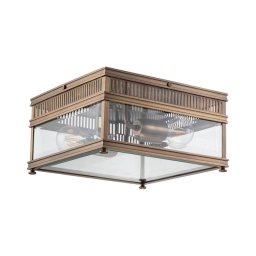 Plafonieră de exterior Elstead HOLBORN-F-DB HOLBORN 2xE27/60W/230V IP44
