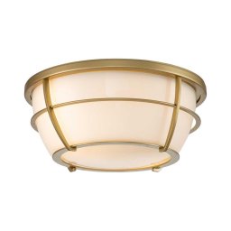 Plafonieră pentru baie Quoizel QZ-CHANCE-F-PNBR CHANCE 2xE27/60W/230V IP44