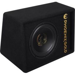 Subwoofer activ Z8AB Phoenix Gold, 8 inch, 125W RMS, max 500W, kit de cabluri incluse CarStore Technology