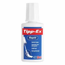Fluid corector Tipp-Ex Rapid, pe baza de solvent, cu burete, 20ml
