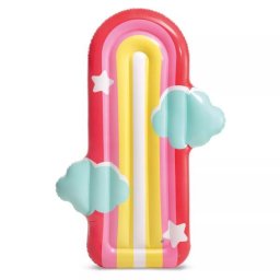 Intex: salte gonflabilă curcubeu cu nori - 175 x 117 cm