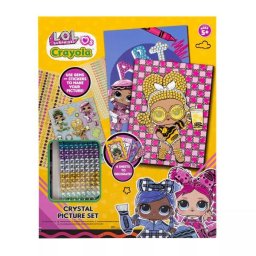 L.O.L. x Crayola: Set de creat imagini cu cristale