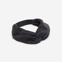 Bentiță cu elastic Fitness Cardio 100 Negru Damă