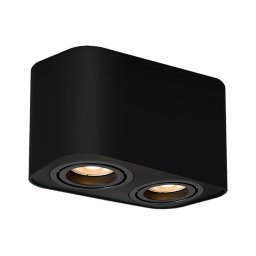 Spot KOBALD 2xGU10/42W/230V negru Rabalux 2053
