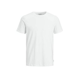 JACK & JONES T-Shirt Jjeorganic Basic Tee Ss O-Neck 12156101 C-N100 white