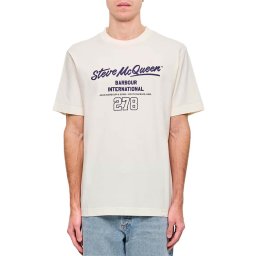 BARBOUR INTERNATIONAL T-Shirt Colman Smq Graphic MTS1437 wh32 whisper white