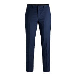 JACK & JONES Pantaloni cu dungă 'JJFranco' bleumarin