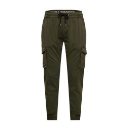 ALPHA INDUSTRIES Pantaloni cu buzunare oliv
