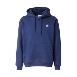 ADIDAS ORIGINALS Bluză de molton 'ESS' albastru închis / alb