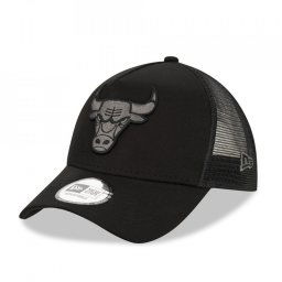 Sapca New Era a-frame trucker chicago bulls tonal negru