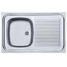 Chiuveta Franke Dekor SXL 711 Eco 2, 800x500 mm, picurator dreapta, Inox, 103.0709.337