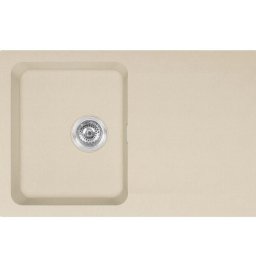 Chiuveta tectonite Franke OID 611, 78x50 cm, cuva 35x43x18 cm, ventil de 3 1/2”, cleme de fixare, sistem inchidere ventil, Avena143.0699.185