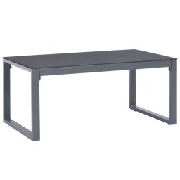 Masuta de cafea, 90 x 50 x 40 cm, aluminiu GartenMobel Dekor