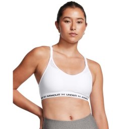 Under Armour Sutien sport Crossback Low White L