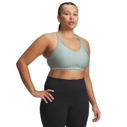 Under Armour Crossback Low Sport Bra Green L