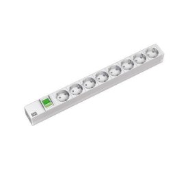 Prelungitor Prelungitor Bachmann PDU 8 prize Schuko, 2 metri, alb