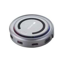 CNS-TDS07DG, 1x USB 3.2 gen 1 + 1x USB 2.0 + 1x VGA + 1x HDMI, Grey