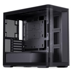 Carcasa Jonsbo D300 Midi-Tower, 270 Grad, Tempered Glass Negru
