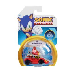 Nintendo sonic - vehicul din metal cu figurina 1:64, eggman, s5