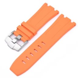 Curea portocalie din silicon OEM pentru Audemars Piguet - 28mm