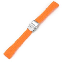 Curea silicon LT7 portocalie 20mm telescop QR