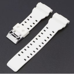 Curea tip Casio albă din cauciuc G-Shock GA-100, GA 110 - 44149