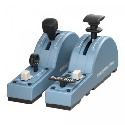 Thrustmaster TCA Quadrant Add-On Airbus Edition Negru, Albastru Simulator de zbor PC-ul